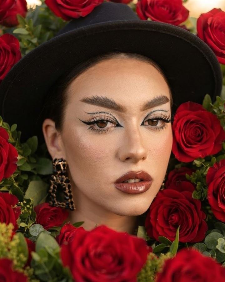 Rosas vermelhas: foto feita com prompt